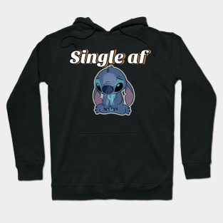 A sad, single,lonely Stitch Hoodie